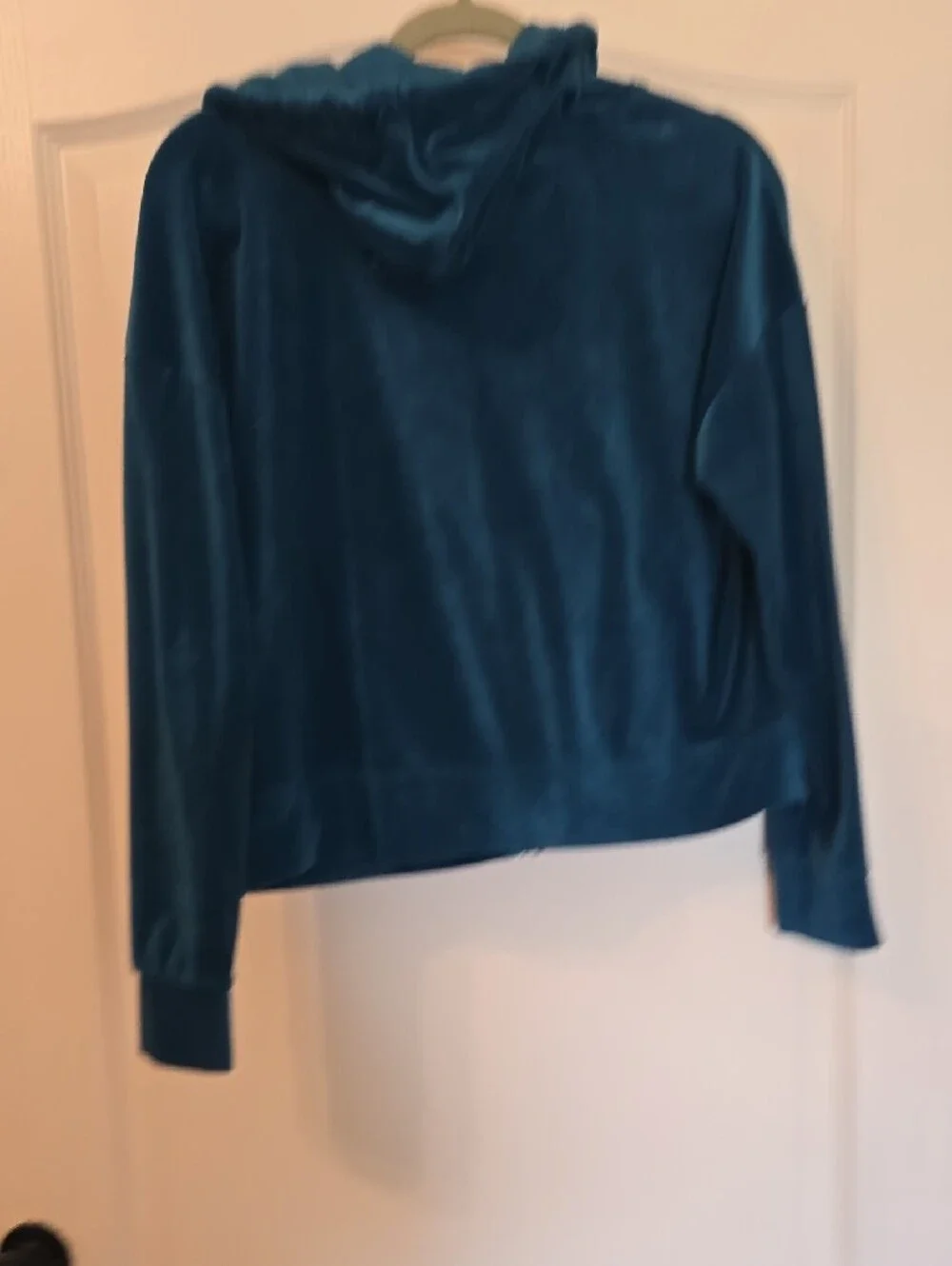Cable & Gauge Teal Velour Hoodie Jacket and  Pants Set